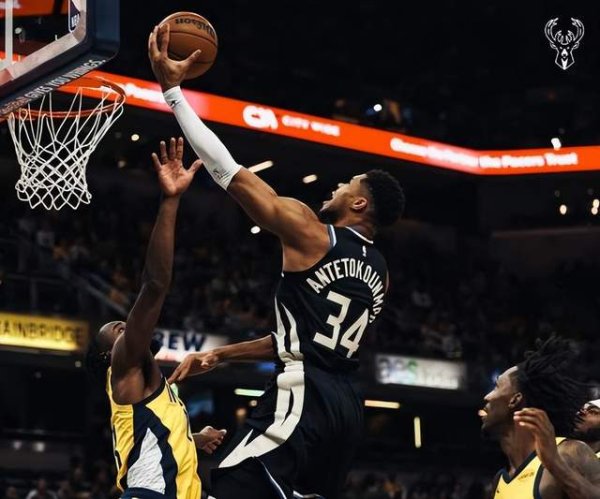 炒股配资手机版 雄鹿险胜步行者字母哥居功至伟，读秒绝杀彰显球星价值